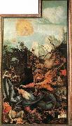 Matthias Grunewald The Temptation of St Anthony painting
